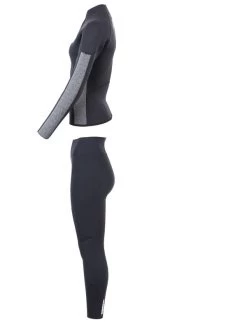 Two Bare Feet Unisex Perspective Half Zip 2.5mm Wetsuit Jacket & Pants Set (Black/Grey) 13 Two Bare Feet Unisex Perspective Half Zip 2.5mm Wetsuit Jacket & Pants Set (Black/Grey) -Surfline Shop u7nm9k p