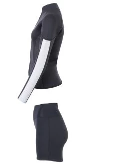 Two Bare Feet Unisex Perspective Full Zip 2.5mm Wetsuit Jacket & Hotpants Set (Black/Grey/Grey) 13 Two Bare Feet Unisex Perspective Full Zip 2.5mm Wetsuit Jacket & Hotpants Set (Black/Grey/Grey) -Surfline Shop ucdcww l