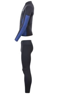 Two Bare Feet Perspective Full Zip 2.5mm Wetsuit Jacket & Pants Set (Black/Blue) 13 Two Bare Feet Perspective Full Zip 2.5mm Wetsuit Jacket & Pants Set (Black/Blue) -Surfline Shop ues6l5 4