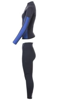 Two Bare Feet Unisex Perspective Half Zip 2.5mm Wetsuit Jacket & Pants Set (Black/Blue) 13 Two Bare Feet Unisex Perspective Half Zip 2.5mm Wetsuit Jacket & Pants Set (Black/Blue) -Surfline Shop uhlqcb 4 1