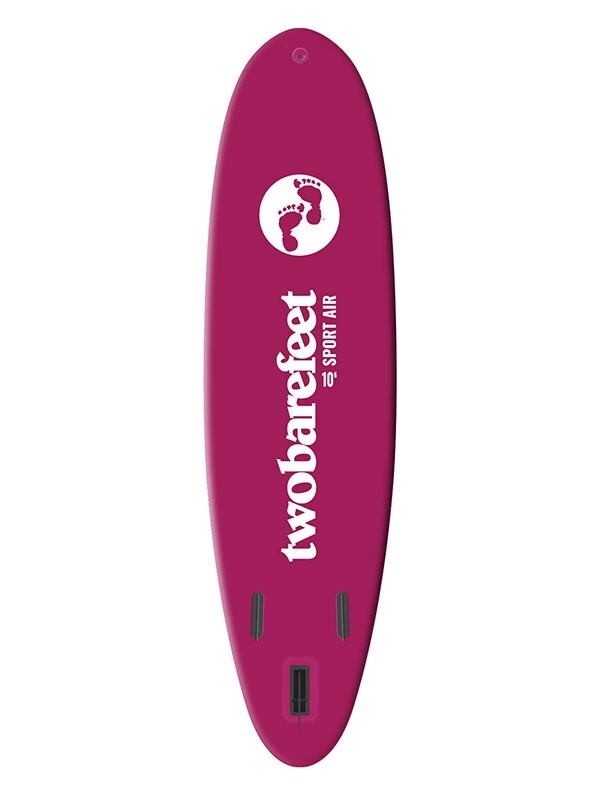 Two Bare Feet Sport Air (Allround) 10'6" X 33" X 4.75" Inflatable SUP Deluxe Fibreglass Pack (Raspberry) 4 Two Bare Feet Sport Air (Allround) 10'6" X 33" X 4.75" Inflatable SUP Deluxe Fibreglass Pack (Raspberry) - Image 2