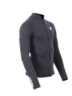 Two Bare Feet Perspective Full Zip 2.5mm Wetsuit Jacket (Black) -Surfline Shop unisex perspective full zip black mens 8 1