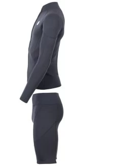 Two Bare Feet Perspective Full Zip 2.5mm Wetsuit Jacket & Shorts Set (Black) 13 Two Bare Feet Perspective Full Zip 2.5mm Wetsuit Jacket & Shorts Set (Black) -Surfline Shop unisex perspective full zip black mens vista shorts 4