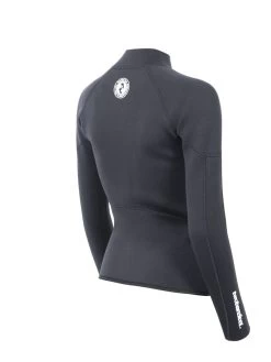 Two Bare Feet Unisex Perspective Full Zip 2.5mm Wetsuit Jacket (Black) -Surfline Shop unisex perspective full zip black womens 6