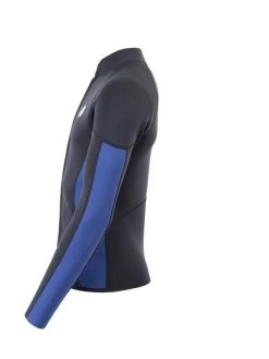 Two Bare Feet Perspective Full Zip 2.5mm Wetsuit Jacket (Black/Blue) 12 Two Bare Feet Perspective Full Zip 2.5mm Wetsuit Jacket (Black/Blue) -Surfline Shop unisex perspective full zip jacket black blue denim 3