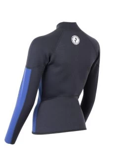 Two Bare Feet Unisex Perspective Full Zip 2.5mm Wetsuit Jacket (Black/Blue) 13 Two Bare Feet Unisex Perspective Full Zip 2.5mm Wetsuit Jacket (Black/Blue) -Surfline Shop unisex perspective full zip jacket black blue denim 4 5