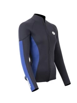 Two Bare Feet Unisex Perspective Full Zip 2.5mm Wetsuit Jacket (Black/Blue) 17 Two Bare Feet Unisex Perspective Full Zip 2.5mm Wetsuit Jacket (Black/Blue) -Surfline Shop unisex perspective full zip jacket black blue denim 8 5