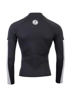 Two Bare Feet Perspective Full Zip 2.5mm Wetsuit Jacket (Black/Grey/Grey) 14 Two Bare Feet Perspective Full Zip 2.5mm Wetsuit Jacket (Black/Grey/Grey) -Surfline Shop unisex perspective full zip jacket black grey grey 5