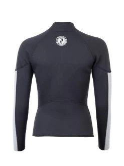 Two Bare Feet Unisex Perspective Half Zip 2.5mm Wetsuit Jacket (Black/Grey/Grey) 14 Two Bare Feet Unisex Perspective Half Zip 2.5mm Wetsuit Jacket (Black/Grey/Grey) -Surfline Shop unisex perspective half zip jacket black grey grey 5