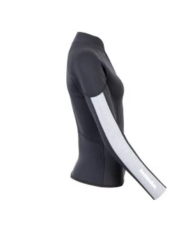 Two Bare Feet Unisex Perspective Half Zip 2.5mm Wetsuit Jacket (Black/Grey/Grey) 16 Two Bare Feet Unisex Perspective Half Zip 2.5mm Wetsuit Jacket (Black/Grey/Grey) -Surfline Shop unisex perspective half zip jacket black grey grey 7