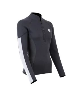 Two Bare Feet Unisex Perspective Half Zip 2.5mm Wetsuit Jacket (Black/Grey/Grey) 17 Two Bare Feet Unisex Perspective Half Zip 2.5mm Wetsuit Jacket (Black/Grey/Grey) -Surfline Shop unisex perspective half zip jacket black grey grey 8