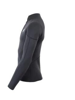 Two Bare Feet Perspective Half Zip 2.5mm Wetsuit Jacket (Black) -Surfline Shop unisex perspective half zip jacket black 3