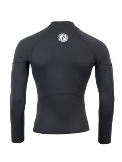 Two Bare Feet Perspective Half Zip 2.5mm Wetsuit Jacket (Black) -Surfline Shop unisex perspective half zip jacket black 5