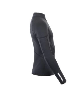 Two Bare Feet Perspective Half Zip 2.5mm Wetsuit Jacket (Black) -Surfline Shop unisex perspective half zip jacket black 7