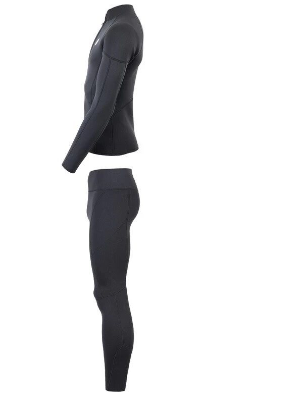 Two Bare Feet Perspective Half Zip 2.5mm Wetsuit Jacket & Pants Set (Black) 6 Two Bare Feet Perspective Half Zip 2.5mm Wetsuit Jacket & Pants Set (Black) - Image 4