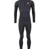 Two Bare Feet Perspective Half Zip 2.5mm Wetsuit Jacket & Pants Set (Black/Grey/Grey) 1 Two Bare Feet Perspective Half Zip 2.5mm Wetsuit Jacket & Pants Set (Black/Grey/Grey) -Surfline Shop unisex perspective halfzip jacket black grey grey vista pants 1