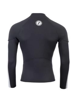 Two Bare Feet Perspective Half Zip 2.5mm Wetsuit Jacket & Pants Set (Black/Grey/Grey) -Surfline Shop unisex perspective halfzip jacket black grey grey vista pants 6