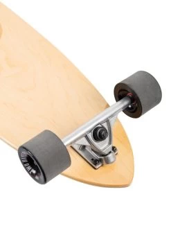 Two Bare Feet Valencia 44in Canadian Maple Longboard Skateboard Complete (Black Wheels) -Surfline Shop valencia 6