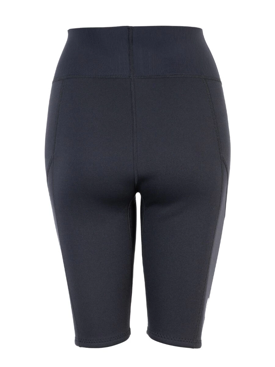 Two Bare Feet Womens Aspect Back Zip 2.5mm Wetsuit Jacket & Shorts Set (Black/Grey Stripes) 10 Two Bare Feet Womens Aspect Back Zip 2.5mm Wetsuit Jacket & Shorts Set (Black/Grey Stripes) - Image 8