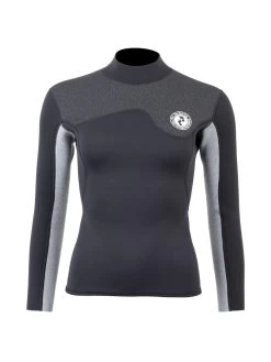 Two Bare Feet Womens Aspect Back Zip 2.5mm Wetsuit Jacket & Shorts Set (Black/Grey/Grey) 14 Two Bare Feet Womens Aspect Back Zip 2.5mm Wetsuit Jacket & Shorts Set (Black/Grey/Grey) -Surfline Shop w89q3f z