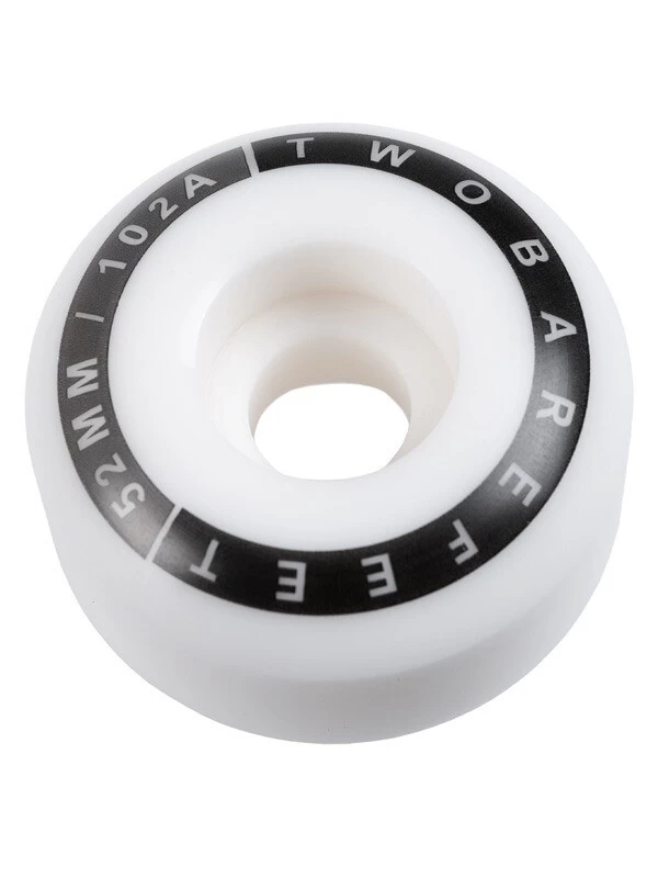 Two Bare Feet 52mm Classic Skateboard Wheels (102a) 5 Two Bare Feet 52mm Classic Skateboard Wheels (102a) - Image 3