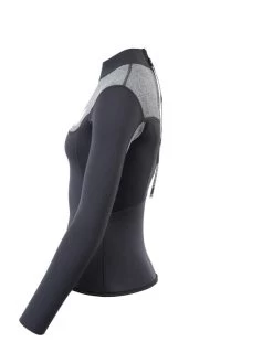 Two Bare Feet Womens Aspect Back Zip 2.5mm Wetsuit Jacket (Black/Grey) 12 Two Bare Feet Womens Aspect Back Zip 2.5mm Wetsuit Jacket (Black/Grey) -Surfline Shop womens aspect back zip jacket black delta 3