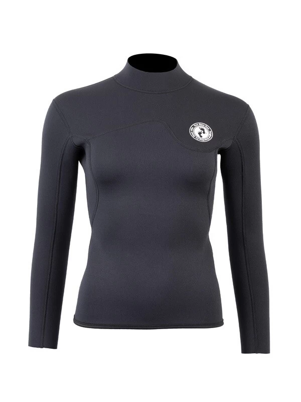 Two Bare Feet Womens Aspect Back Zip 2.5mm Wetsuit Jacket (Black) 3 Two Bare Feet Womens Aspect Back Zip 2.5mm Wetsuit Jacket (Black)