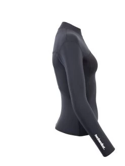 Two Bare Feet Womens Aspect Fleece Lined Zipless Thermal 2.5mm Superstretch Wetsuit Top (Black) 17 Two Bare Feet Womens Aspect Fleece Lined Zipless Thermal 2.5mm Superstretch Wetsuit Top (Black) -Surfline Shop womens aspect fleece lined thermal top black 7