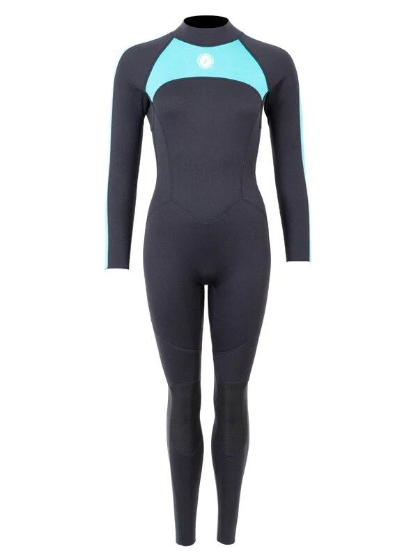 Two Bare Feet Flare 2.5mm Womens Superstretch Full Length Wetsuit (Mint) 3 Two Bare Feet Flare 2.5mm Womens Superstretch Full Length Wetsuit (Mint)