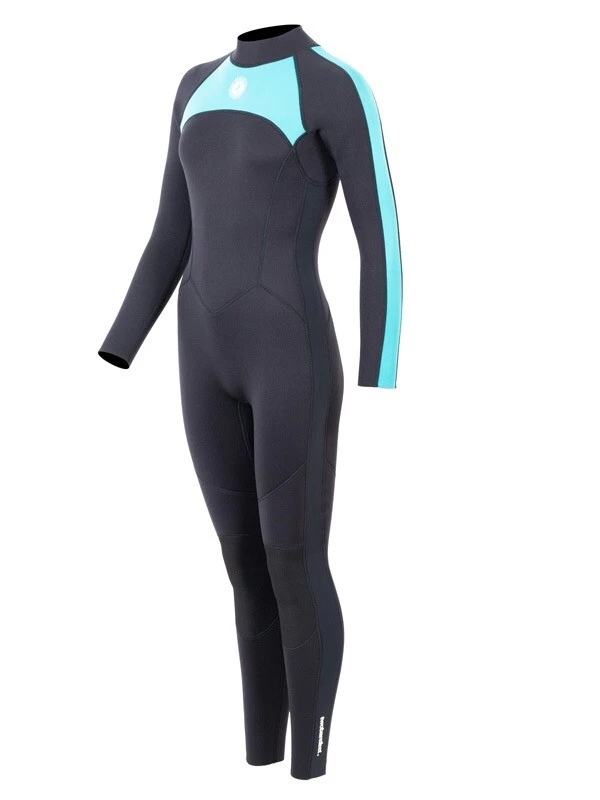 Two Bare Feet Flare 2.5mm Womens Superstretch Full Length Wetsuit (Mint) 4 Two Bare Feet Flare 2.5mm Womens Superstretch Full Length Wetsuit (Mint) - Image 2