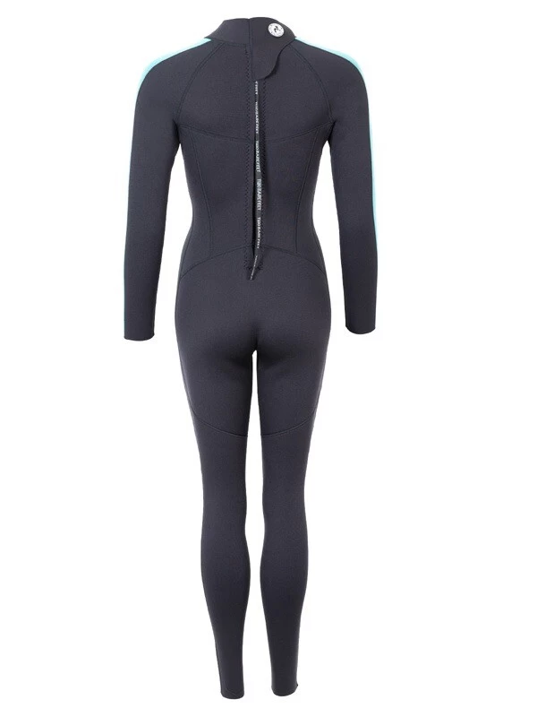 Two Bare Feet Flare 2.5mm Womens Superstretch Full Length Wetsuit (Mint) 7 Two Bare Feet Flare 2.5mm Womens Superstretch Full Length Wetsuit (Mint) - Image 5