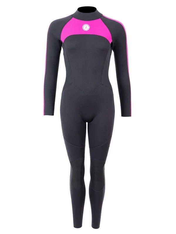 Two Bare Feet Flare 2.5mm Womens Superstretch Full Length Wetsuit (Raspberry) 3 Two Bare Feet Flare 2.5mm Womens Superstretch Full Length Wetsuit (Raspberry)