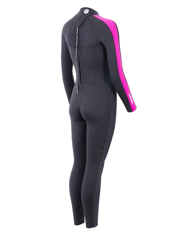 Two Bare Feet Flare 2.5mm Womens Superstretch Full Length Wetsuit (Raspberry) 8 Two Bare Feet Flare 2.5mm Womens Superstretch Full Length Wetsuit (Raspberry) - Image 6