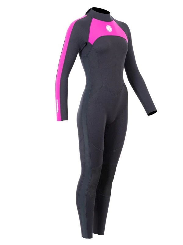 Two Bare Feet Flare 2.5mm Womens Superstretch Full Length Wetsuit (Raspberry) 10 Two Bare Feet Flare 2.5mm Womens Superstretch Full Length Wetsuit (Raspberry) - Image 8