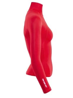 Two Bare Feet Unisex Long Sleeve Rash Vest (Red) 16 Two Bare Feet Unisex Long Sleeve Rash Vest (Red) -Surfline Shop womens long sleeve red 7