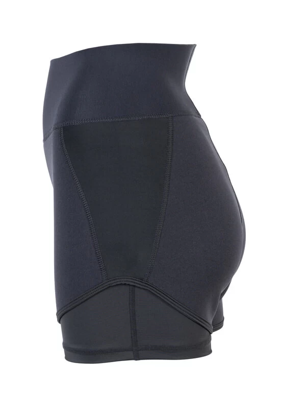 Two Bare Feet Womens Vista 2.5mm Neoprene Wetsuit Overlaid Hotpants (Black) 5 Two Bare Feet Womens Vista 2.5mm Neoprene Wetsuit Overlaid Hotpants (Black) - Image 3