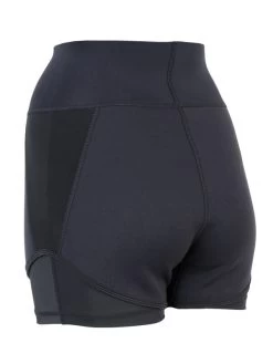 Two Bare Feet Womens Vista 2.5mm Neoprene Wetsuit Overlaid Hotpants (Black) 13 Two Bare Feet Womens Vista 2.5mm Neoprene Wetsuit Overlaid Hotpants (Black) -Surfline Shop womens overlaid neoprene hotpants black 4