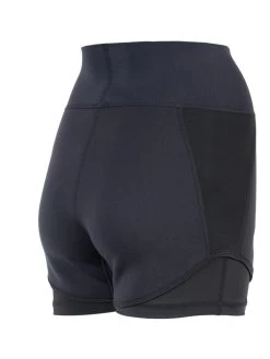 Two Bare Feet Womens Vista 2.5mm Neoprene Wetsuit Overlaid Hotpants (Black) 15 Two Bare Feet Womens Vista 2.5mm Neoprene Wetsuit Overlaid Hotpants (Black) -Surfline Shop womens overlaid neoprene hotpants black 6