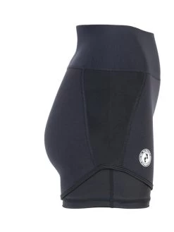 Two Bare Feet Womens Vista 2.5mm Neoprene Wetsuit Overlaid Hotpants (Black) 16 Two Bare Feet Womens Vista 2.5mm Neoprene Wetsuit Overlaid Hotpants (Black) -Surfline Shop womens overlaid neoprene hotpants black 7