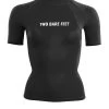 Two Bare Feet Unisex Short Sleeve Rash Vest (Black) -Surfline Shop womens short sleeve black 1