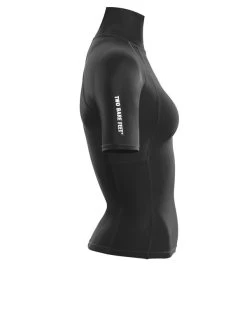 Two Bare Feet Unisex Short Sleeve Rash Vest (Black) 16 Two Bare Feet Unisex Short Sleeve Rash Vest (Black) -Surfline Shop womens short sleeve black 7