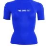 Two Bare Feet Unisex Short Sleeve Rash Vest (Blue) 2 Two Bare Feet Unisex Short Sleeve Rash Vest (Blue) -Surfline Shop womens short sleeve blue 1