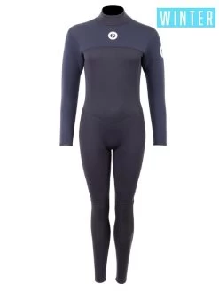 Two Bare Feet Thunderclap 5/4mm Womens Winter Wetsuit (Black)