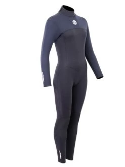 Two Bare Feet Thunderclap 5/4mm Womens Winter Wetsuit (Black) -Surfline Shop womens thunderclap 4.3 black 8