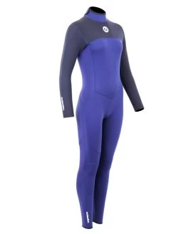 Two Bare Feet Thunderclap 4/3mm Womens Winter Wetsuit (Navy) -Surfline Shop womens thunderclap 4.3 navy 8 2