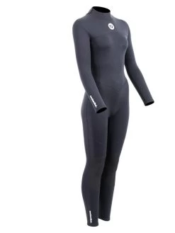Two Bare Feet Thunderclap 2.5mm Womens Wetsuit (Black) -Surfline Shop womens thunderclap full wetsuit black 8