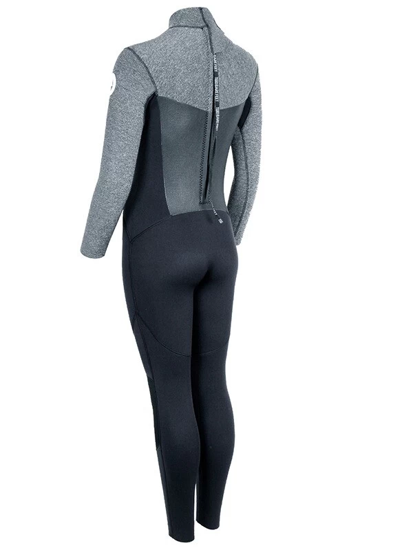 Two Bare Feet Thunderclap Pro 3/2mm Womens Wetsuit (Black/Delta Grey) 6 Two Bare Feet Thunderclap Pro 3/2mm Womens Wetsuit (Black/Delta Grey) - Image 4