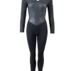 Two Bare Feet Thunderclap Pro 3/2mm Womens Wetsuit (Black/Dark Grey) 2 Two Bare Feet Thunderclap Pro 3/2mm Womens Wetsuit (Black/Dark Grey) -Surfline Shop womens thunderclap pro grey 1
