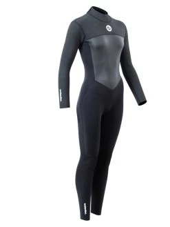 Two Bare Feet Thunderclap Pro 4/3mm Womens Winter Wetsuit (Black/Dark Grey) 18 Two Bare Feet Thunderclap Pro 4/3mm Womens Winter Wetsuit (Black/Dark Grey) -Surfline Shop womens thunderclap pro 4.3 grey 8