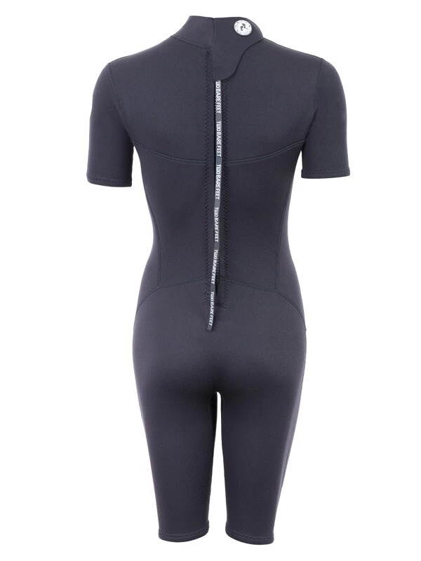 Two Bare Feet Thunderclap 2.5mm Womens Shorty Wetsuit (Black) 7 Two Bare Feet Thunderclap 2.5mm Womens Shorty Wetsuit (Black) - Image 5